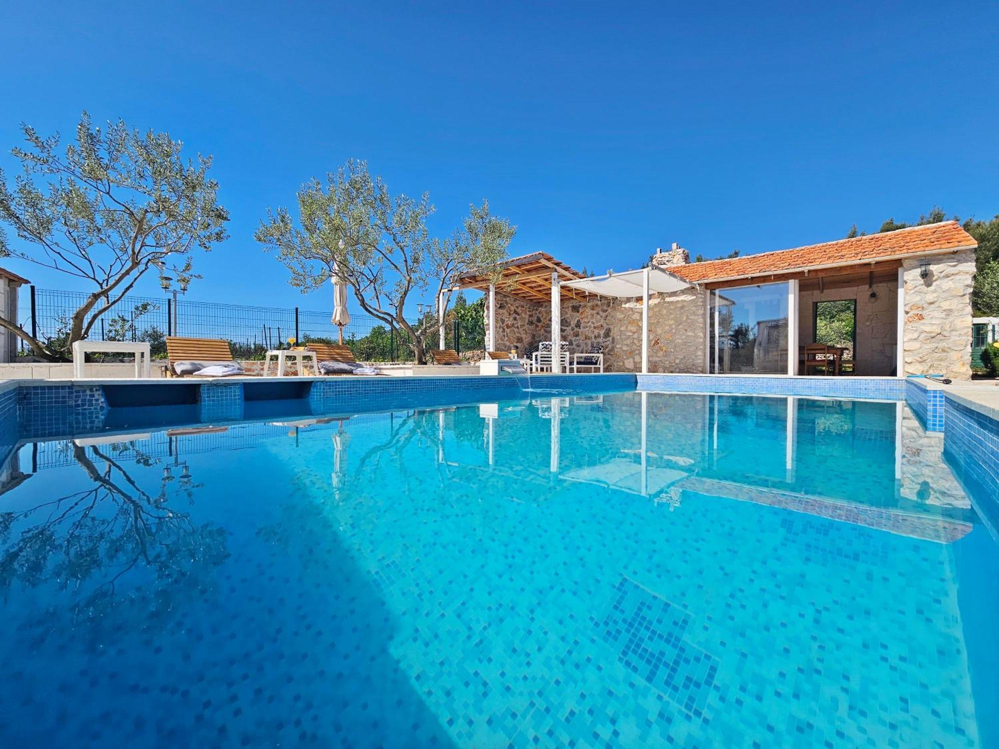 Flamingo - House With Private Pool Villa Gornji Seget Exterior photo