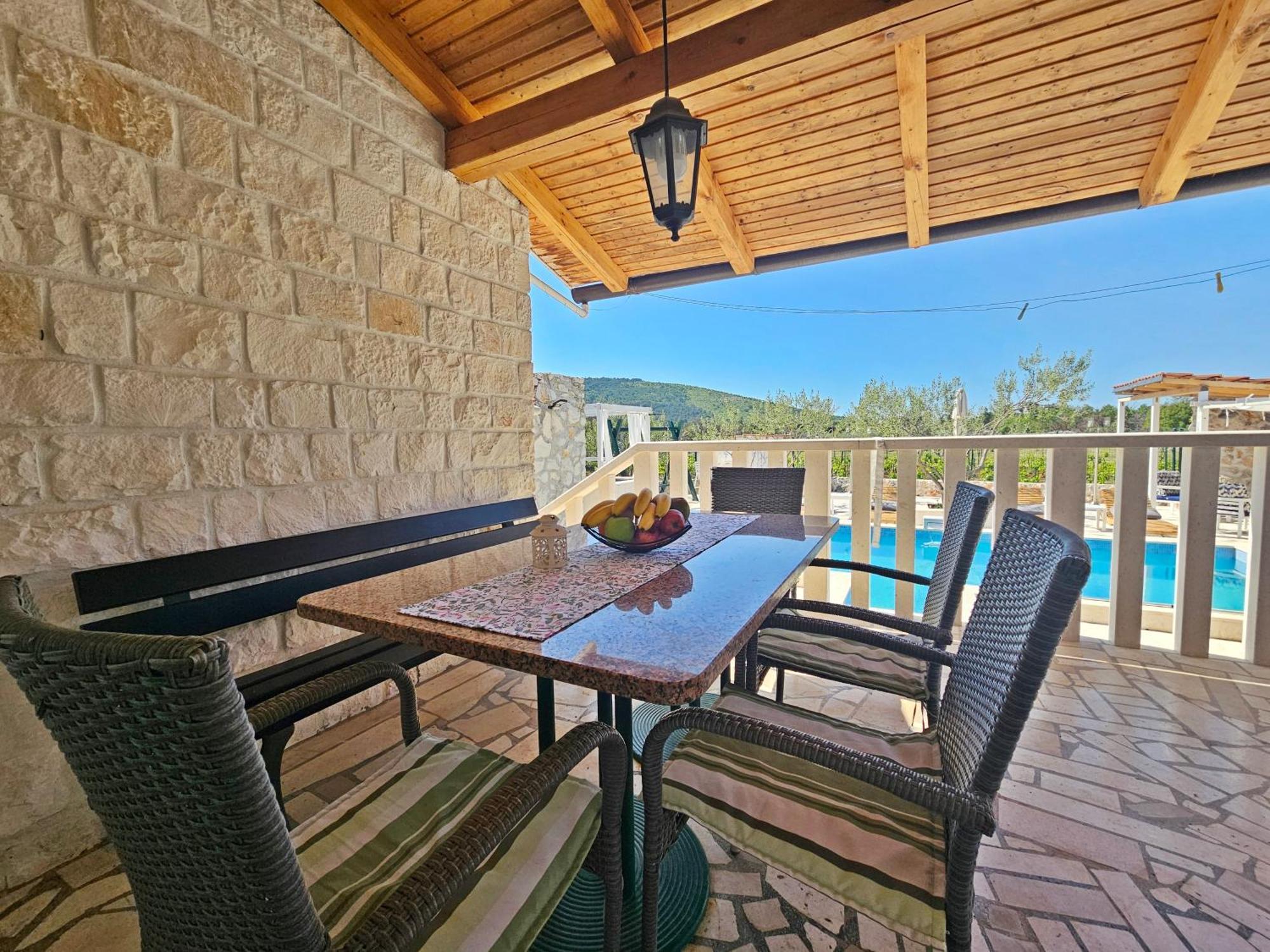 Flamingo - House With Private Pool Villa Gornji Seget Exterior photo